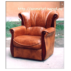 Ремонт кресла из кожи производится в условиях мастерской.